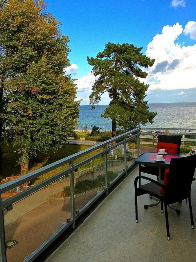 Feriendomizil Strandblick Feriendomizil Strandblick Appartement 2 Meersonne Haffkrug Dış mekan fotoğraf