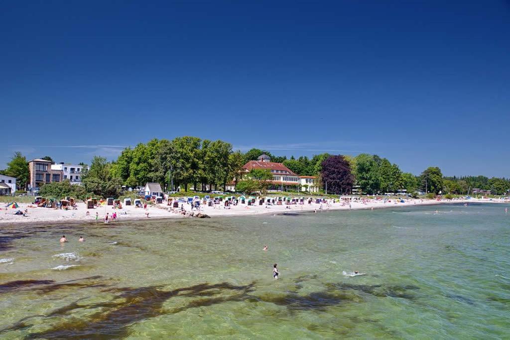 Feriendomizil Strandblick Feriendomizil Strandblick Appartement 2 Meersonne Haffkrug Dış mekan fotoğraf